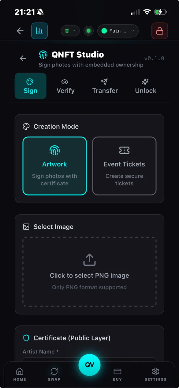NFT gallery